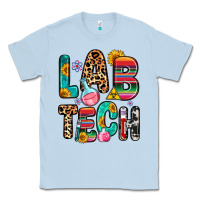 Dusty Blue lab tech Classic Tee - Zillion Design Studio