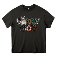 Asphalt bunny mom Heavy Core Tee - CowhideDigitalArt