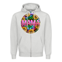 Tie Dye Mama Zipper Hoodie | Teevron