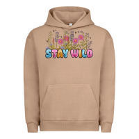 Pigment Burro stay wild Urban Hoodie - MaliasSmallBusiness