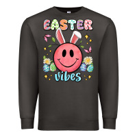 Smoke easter vibes smiley face Premium Sweatshirt - Artiststas