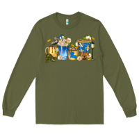 Army Green louisiana coffee cups Long Sleeve Tee - texasbilliewilder