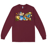 Burgundy louisiana coffee cups Long Sleeve Tee - texasbilliewilder