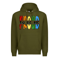 Army Green proud to be me Premium Hoodie - MaliasSmallBusiness