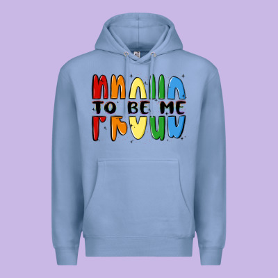 Proud To Be Me Premium Hoodie Designed By Maliassmallbusiness