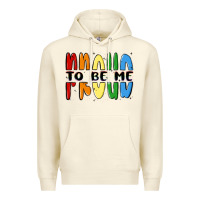Sandshell proud to be me Premium Hoodie - MaliasSmallBusiness