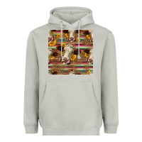 Moon Dust western hereford cattle seamless pattern Heavyweight Hoodie - HRA Design Shop