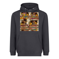 Smoke western hereford cattle seamless pattern Heavyweight Hoodie - HRA Design Shop