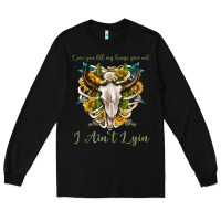 Black love you till my lungs give out i aint lying Long Sleeve Tee - texasbilliewilder