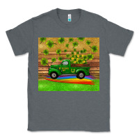 Charcoal Heather st patricks day truck shamrock with rainbow tumbler Classic Tee - RanaPortraitStore