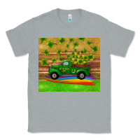 Heather Grey st patricks day truck shamrock with rainbow tumbler Classic Tee - RanaPortraitStore