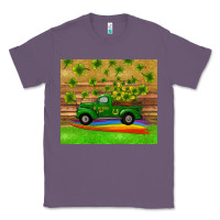 Lavender st patricks day truck shamrock with rainbow tumbler Classic Tee - RanaPortraitStore