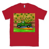 Red st patricks day truck shamrock with rainbow tumbler Classic Tee - RanaPortraitStore