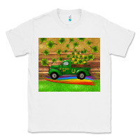 White st patricks day truck shamrock with rainbow tumbler Classic Tee - RanaPortraitStore