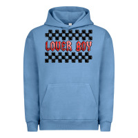 Pigment Pebble Blue lover boy Urban Hoodie - MaliasSmallBusiness