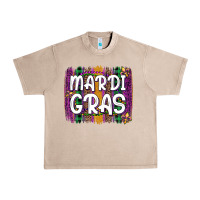 French Oak mardi gras fleur de lis brush stroke Urban Heavy Tee - Artiststas