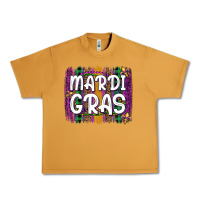 Peanut Butter mardi gras fleur de lis brush stroke Urban Heavy Tee - Artiststas