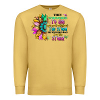 They Whispered To Her You Can't Withstand The Stor Premium Sweatshirt | Teevron