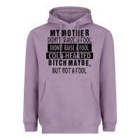 Lavender my mother black Heavyweight Hoodie - RacoonDesign
