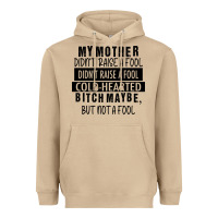 Mushroom my mother black Heavyweight Hoodie - RacoonDesign