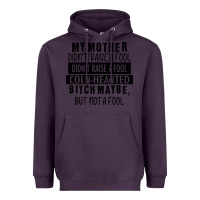 Plum my mother black Heavyweight Hoodie - RacoonDesign