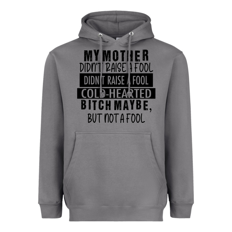 My Mother Black Heavyweight Hoodie by RacoonDesign | Teevron