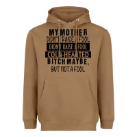 Toasted Coconut my mother black Heavyweight Hoodie - RacoonDesign