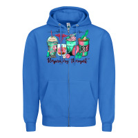 True Royal respiratory therapist coffee cups Zipper Hoodie - Zillion Design Studio