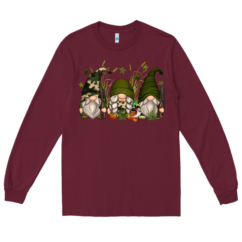 Hunter Gnomes Long Sleeve Tee by Zillion Design Studio | Teevron