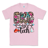 Bubblegum Pink ekg tech Classic Tee - Zillion Design Studio