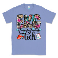 Colony Blue ekg tech Classic Tee - Zillion Design Studio