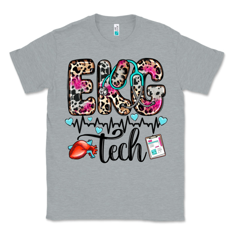 Ekg Tech Classic Tee by Zillion Design Studio | Teevron