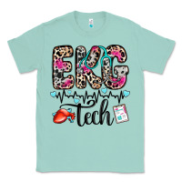 Seafoam ekg tech Classic Tee - Zillion Design Studio