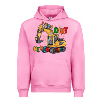 Fuchsia Pink a little dirt never hurt Urban Hoodie - MaliasSmallBusiness