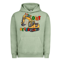 Pigment Oil Green a little dirt never hurt Urban Hoodie - MaliasSmallBusiness
