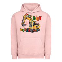 Pigment Salmon a little dirt never hurt Urban Hoodie - MaliasSmallBusiness