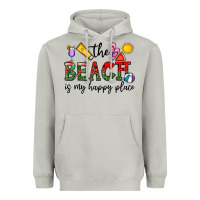 Moon Dust the beach is my happy place Heavyweight Hoodie - CowhideDigitalArt