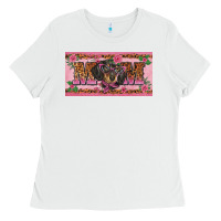 White danchshund mom license plate template Ladies Tee - BarkalooDesign