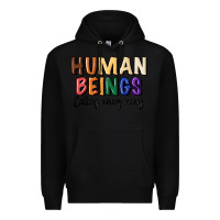 Black human beings colors may vary Premium Hoodie - MaliasSmallBusiness