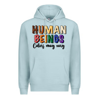 Blue Mist human beings colors may vary Premium Hoodie - MaliasSmallBusiness