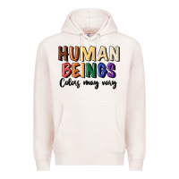 Pale Pink human beings colors may vary Premium Hoodie - MaliasSmallBusiness