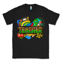 Black teacher life Classic Tee - texasbilliewilder