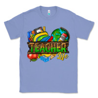 Colony Blue teacher life Classic Tee - texasbilliewilder