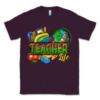 Plum teacher life Classic Tee - texasbilliewilder