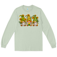 Matcha sunflower gnomes Long Sleeve Tee - Zillion Design Studio