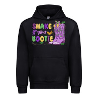 Black shake your bootie mardi gras Urban Hoodie - MaliasSmallBusiness