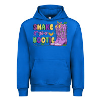 Cobalt shake your bootie mardi gras Urban Hoodie - MaliasSmallBusiness