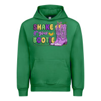 Emerald shake your bootie mardi gras Urban Hoodie - MaliasSmallBusiness