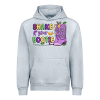 Heather Grey shake your bootie mardi gras Urban Hoodie - MaliasSmallBusiness