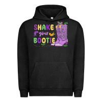 Pigment Black shake your bootie mardi gras Urban Hoodie - MaliasSmallBusiness